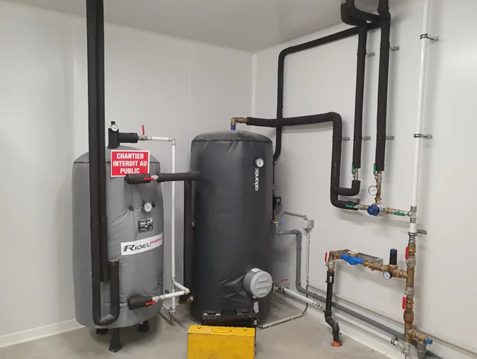 Récupération de chaleur eau chaude sanitaire